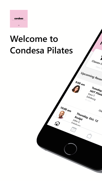Condesa Pilates iPhone screenshot 1 - Health & Fitness app