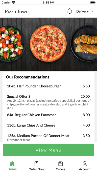 Pizza Town Darlington Screenshot