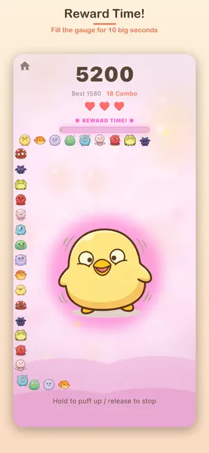 Puku Chicken Race: Pop Timing screenshot 3