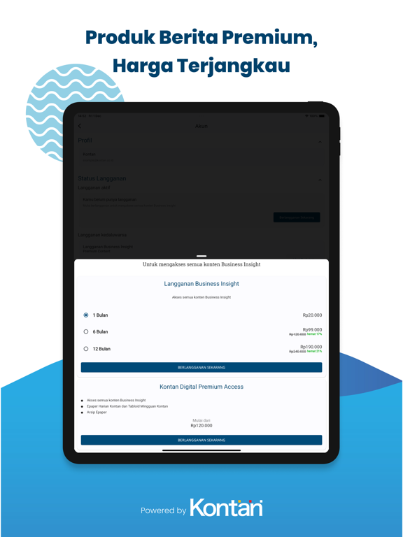 Kontan iPad screenshot 5 - News app