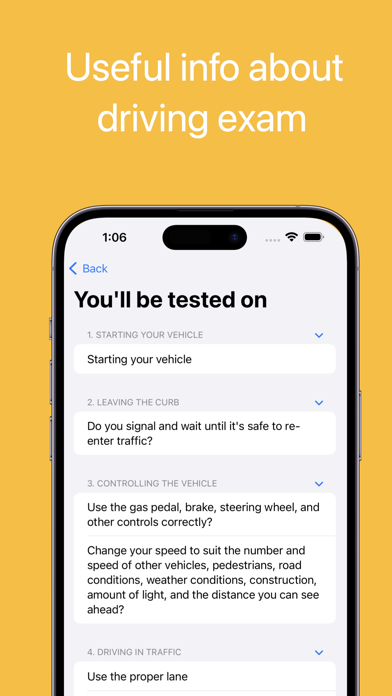 DMV Exam Prep (CA State) Screenshot