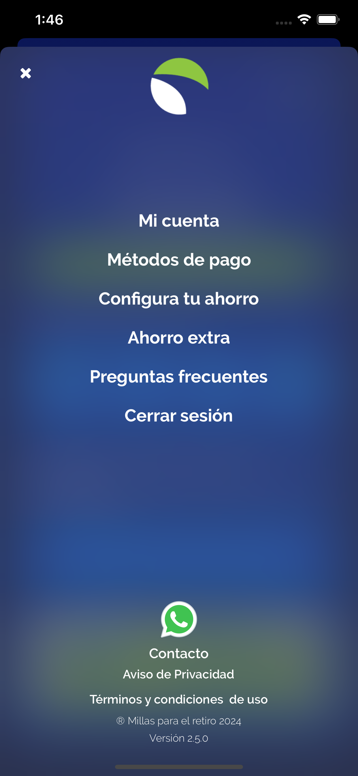 Millas Para el Retiro