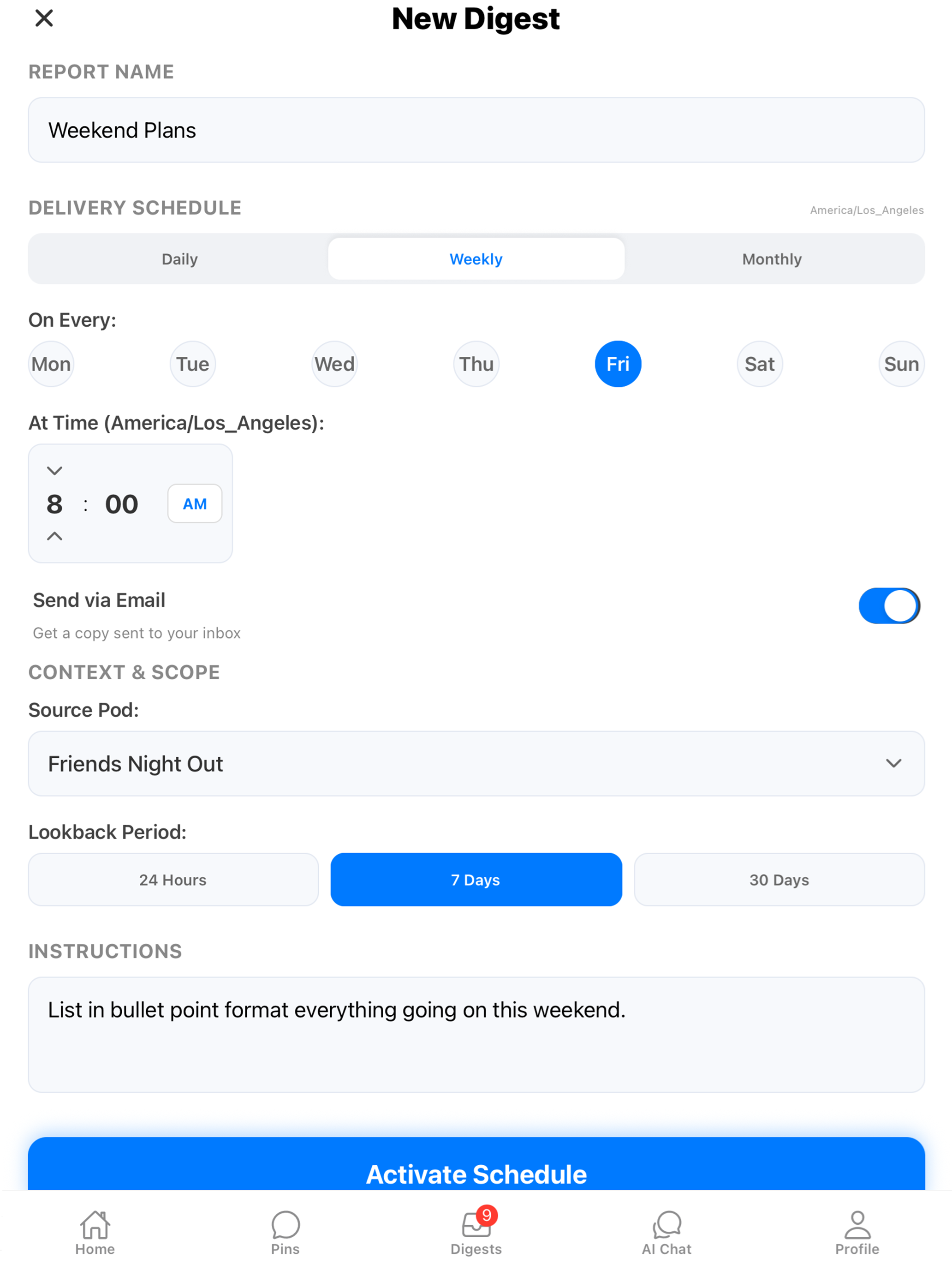 Pin Pal (Pod Notes, AI Digest) screenshot 13