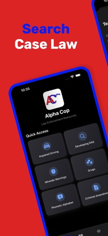 Alpha Cop - Case Law Guide Screenshot 1 of 4