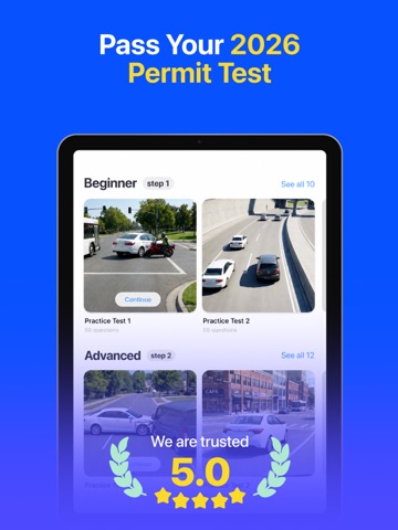 DMV: Practice Test before Exam iPad screenshot 1