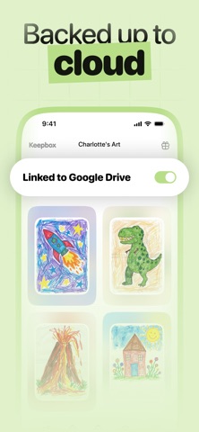 Keepbox - Save Your Kids Art screenshot
