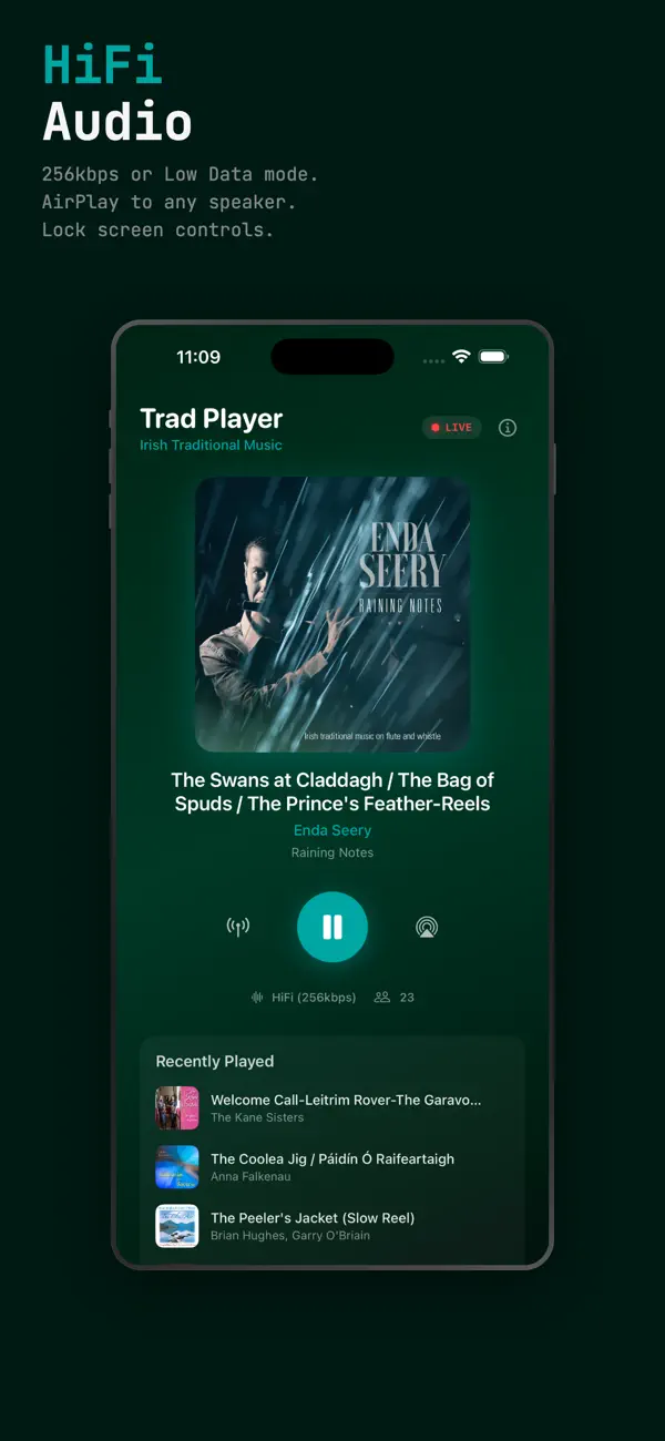 Screenshot #3 pour Trad Player