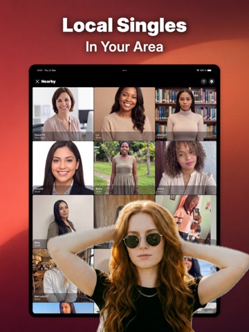 Video Chat & Dating - Minglify iPad screenshot