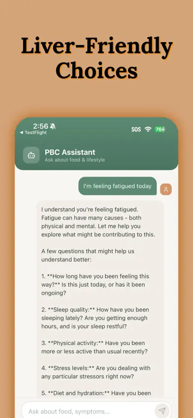 PBC AI Nutritionist screenshot 5