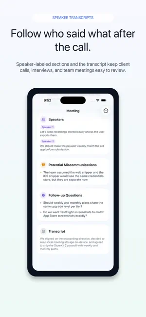AI Meeting Recorder screenshot 4