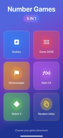 Number Games 5-in-1 Screenshot 1 of 6