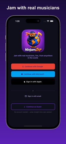 NinjamZap screenshot