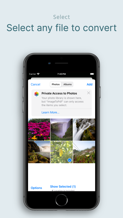 Screenshot #2 pour ETRFI :PDF Converter