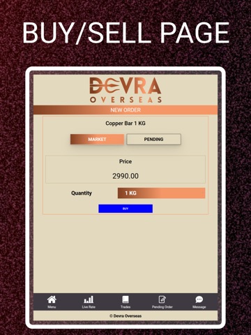 Devra Overseas iPad screenshot