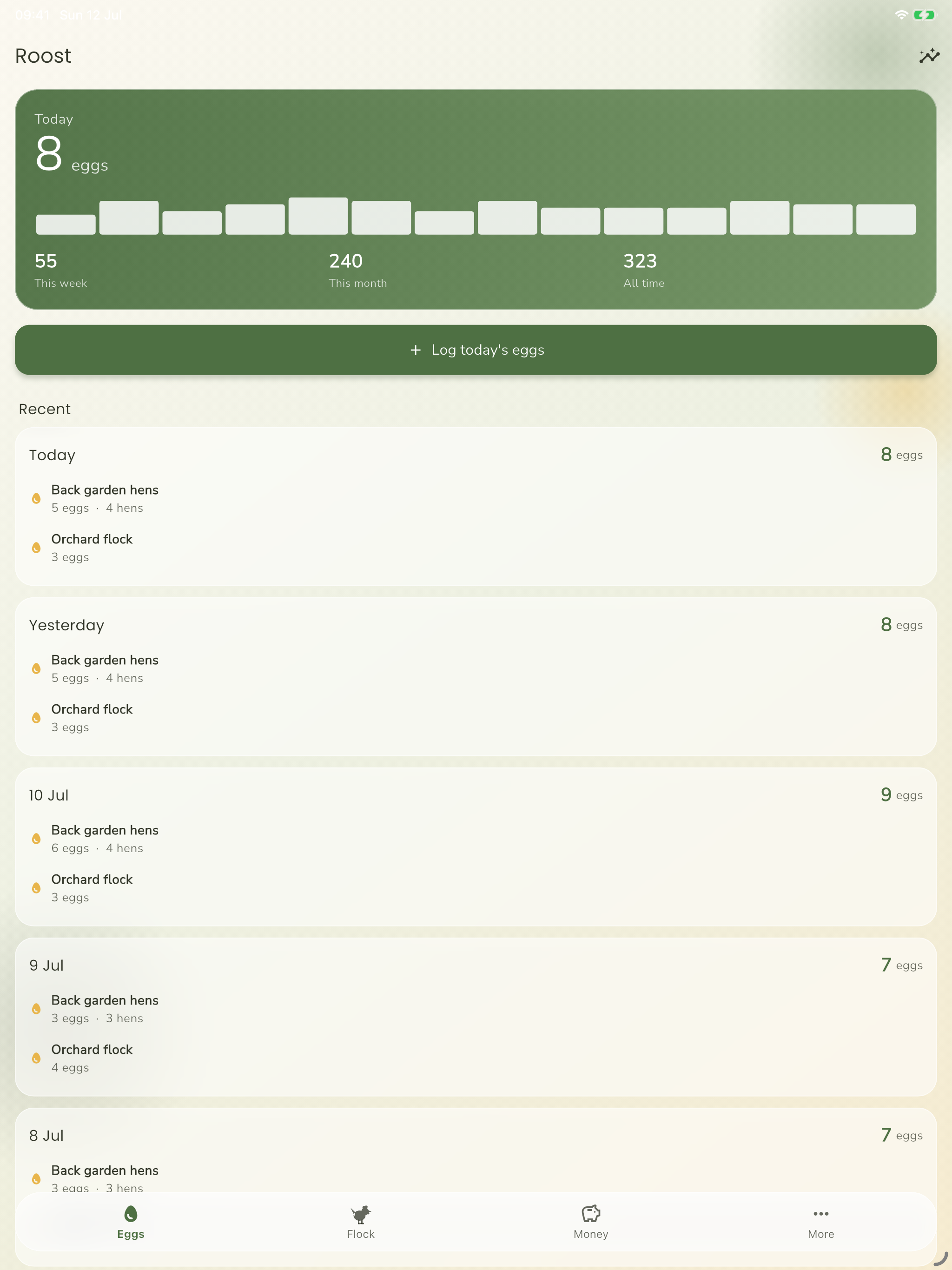 Roost: Chicken & Egg Tracker screenshot 6