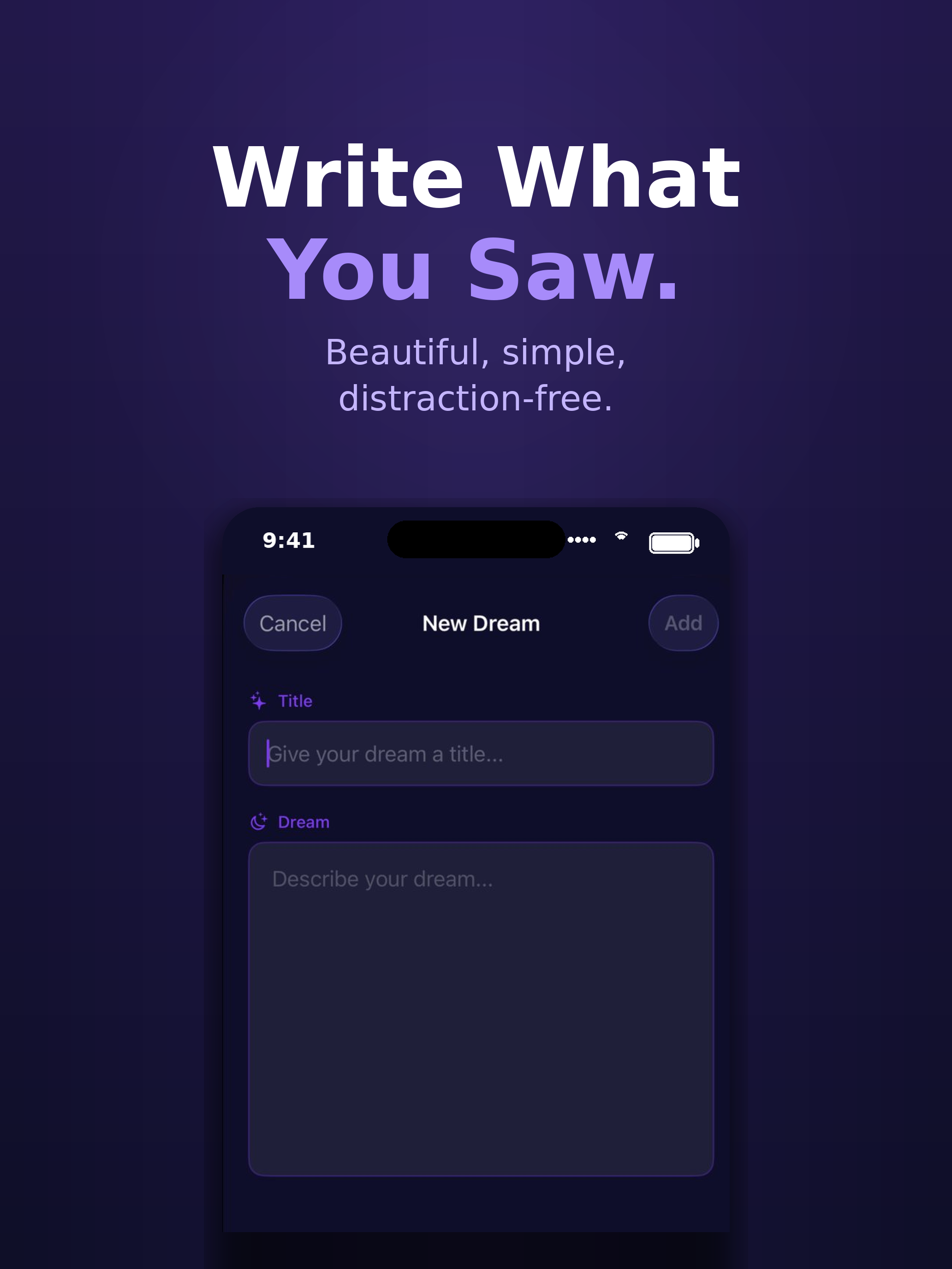Driema - AI Dream Journal