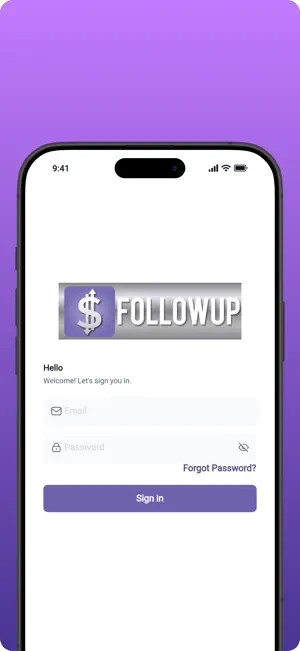 FollowUp App screenshot 1