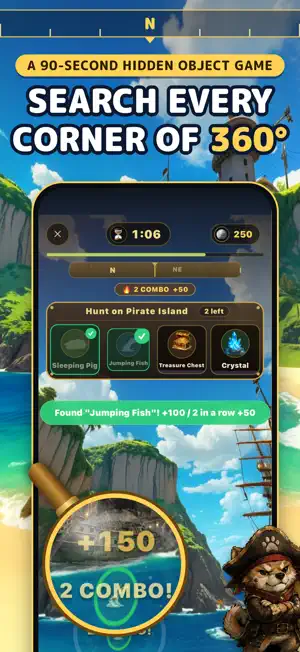 Pano Hunt: 360° Hidden Objects screenshot 1