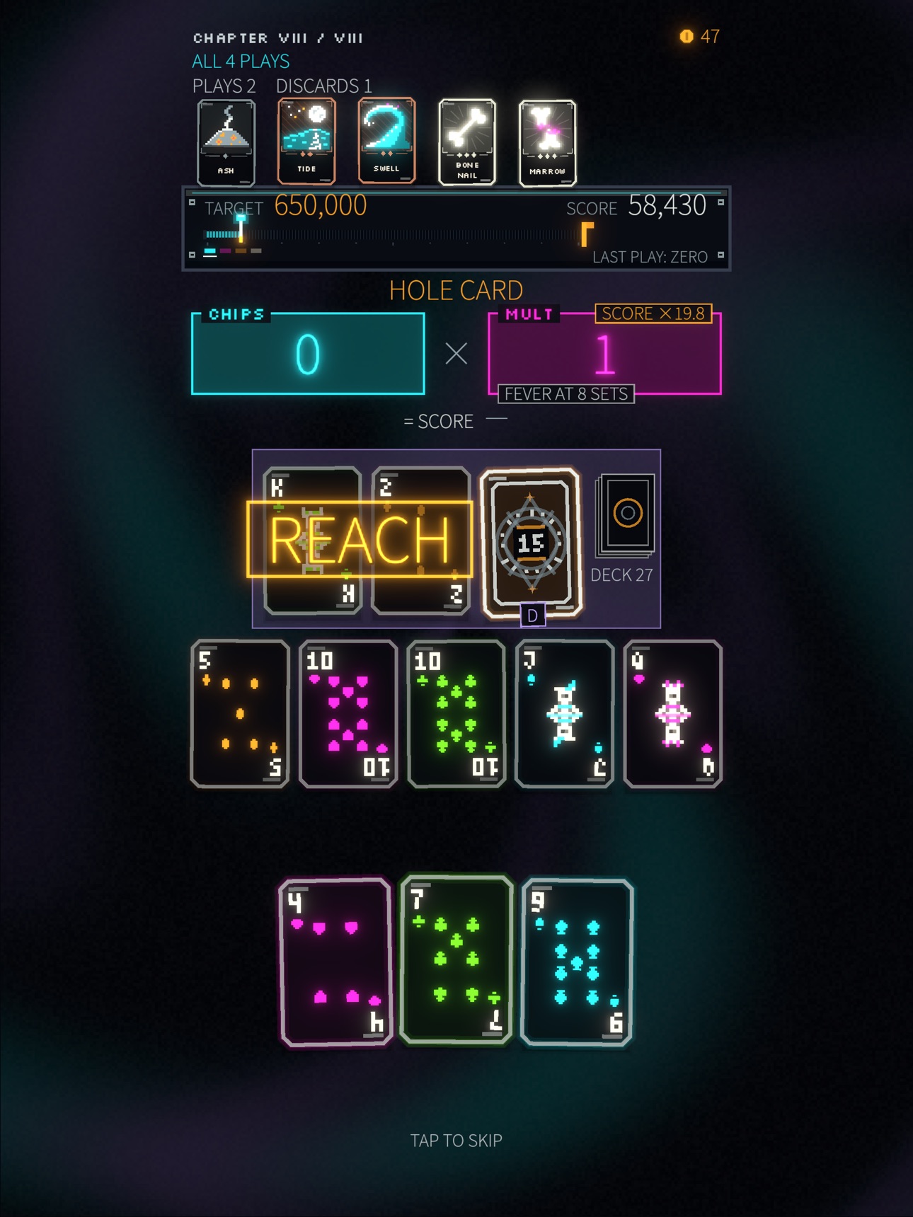 Screenshot 8 of FIFTEEN – Make 15 Roguelike