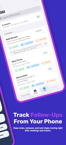 PeopleDrop iPhone screenshot