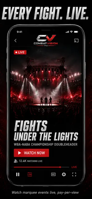 CombatVisionTV screenshot 1