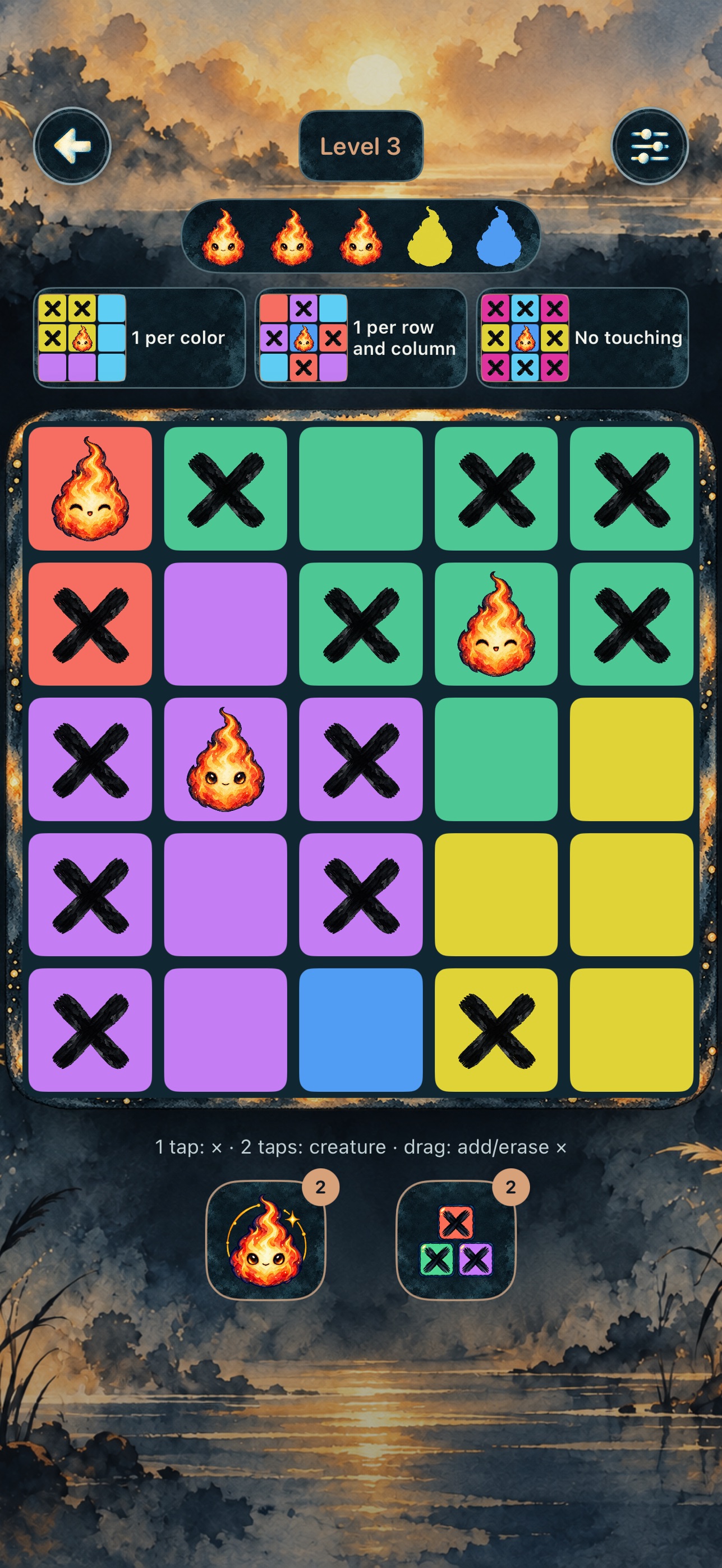 Screenshot 3 of Noctdoku: Calm Logic