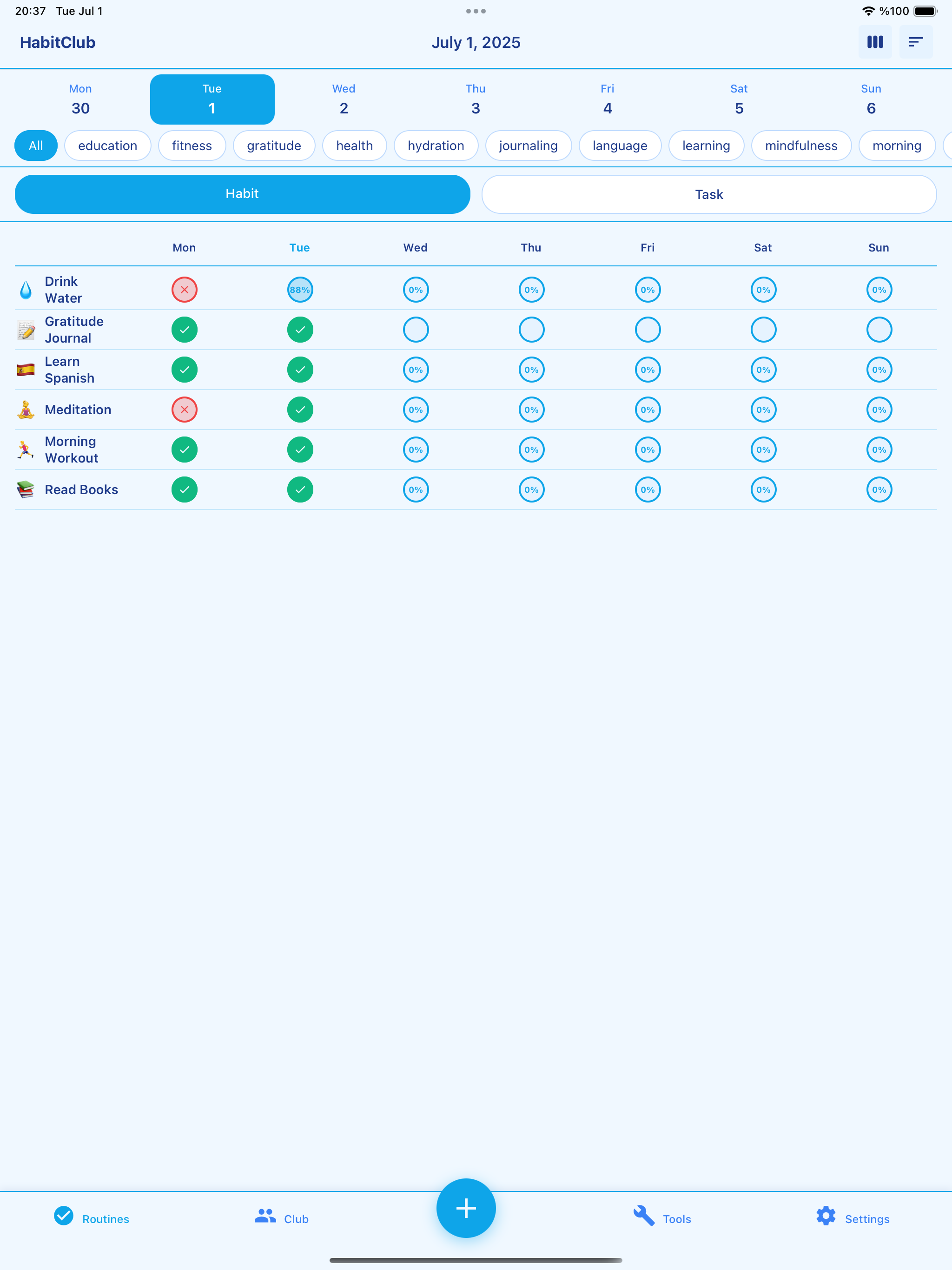 HabitClub - Daily Habit & Task
