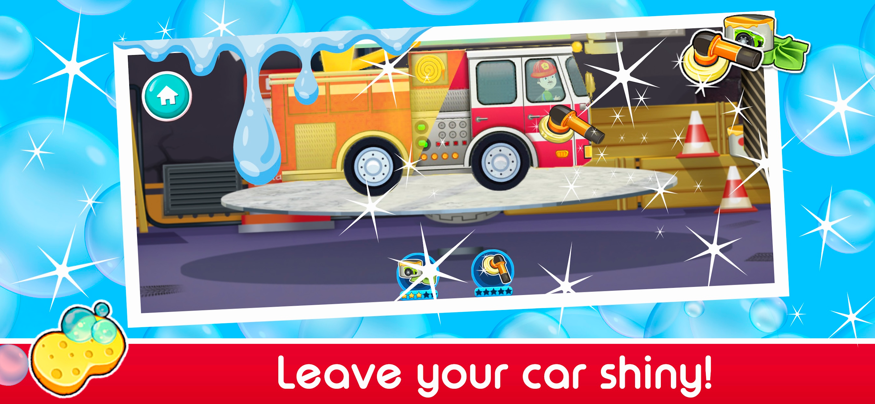 Cars and vehicle washing game screenshot 6
