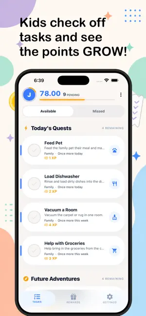 Family Hero Points screenshot 2