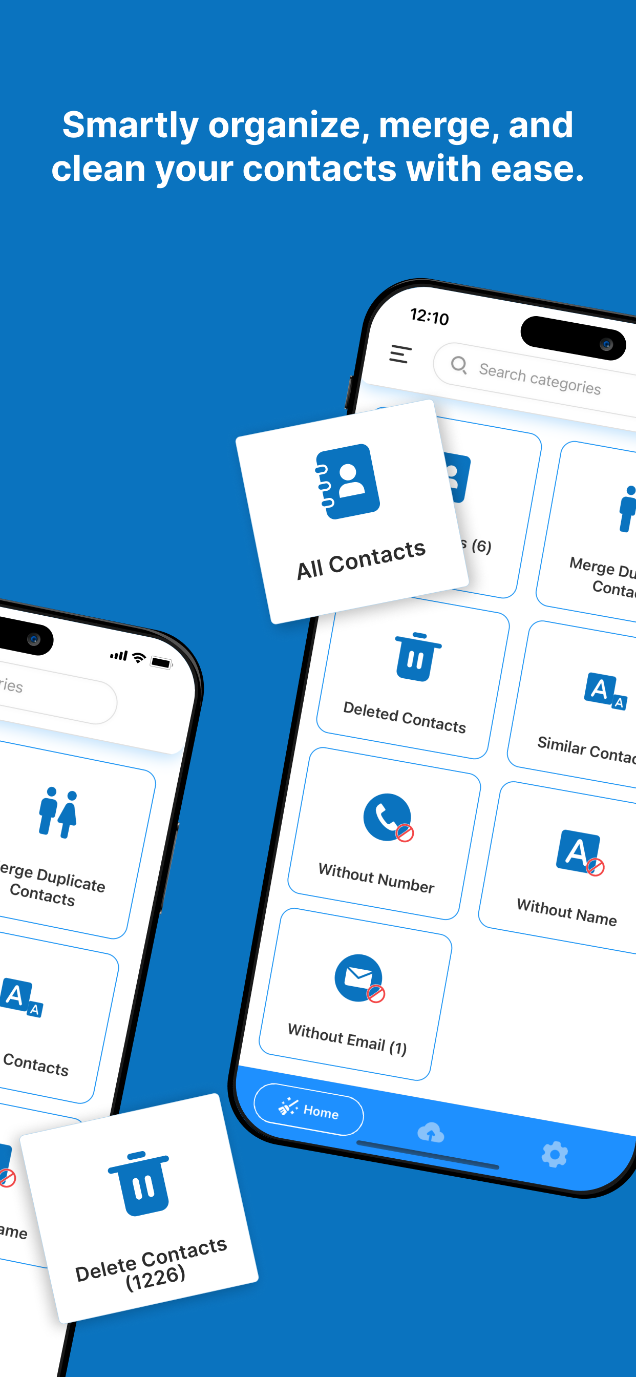 Contact Manager & Cleaner