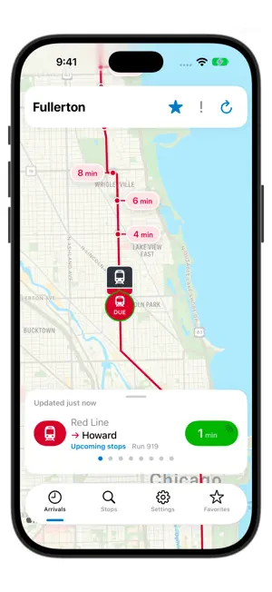 Transit Stop: CTA Tracker. screenshot 3
