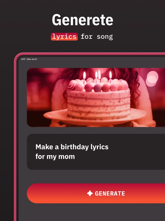 AI Music creator & Song writer iPad screenshot 5 - Music app