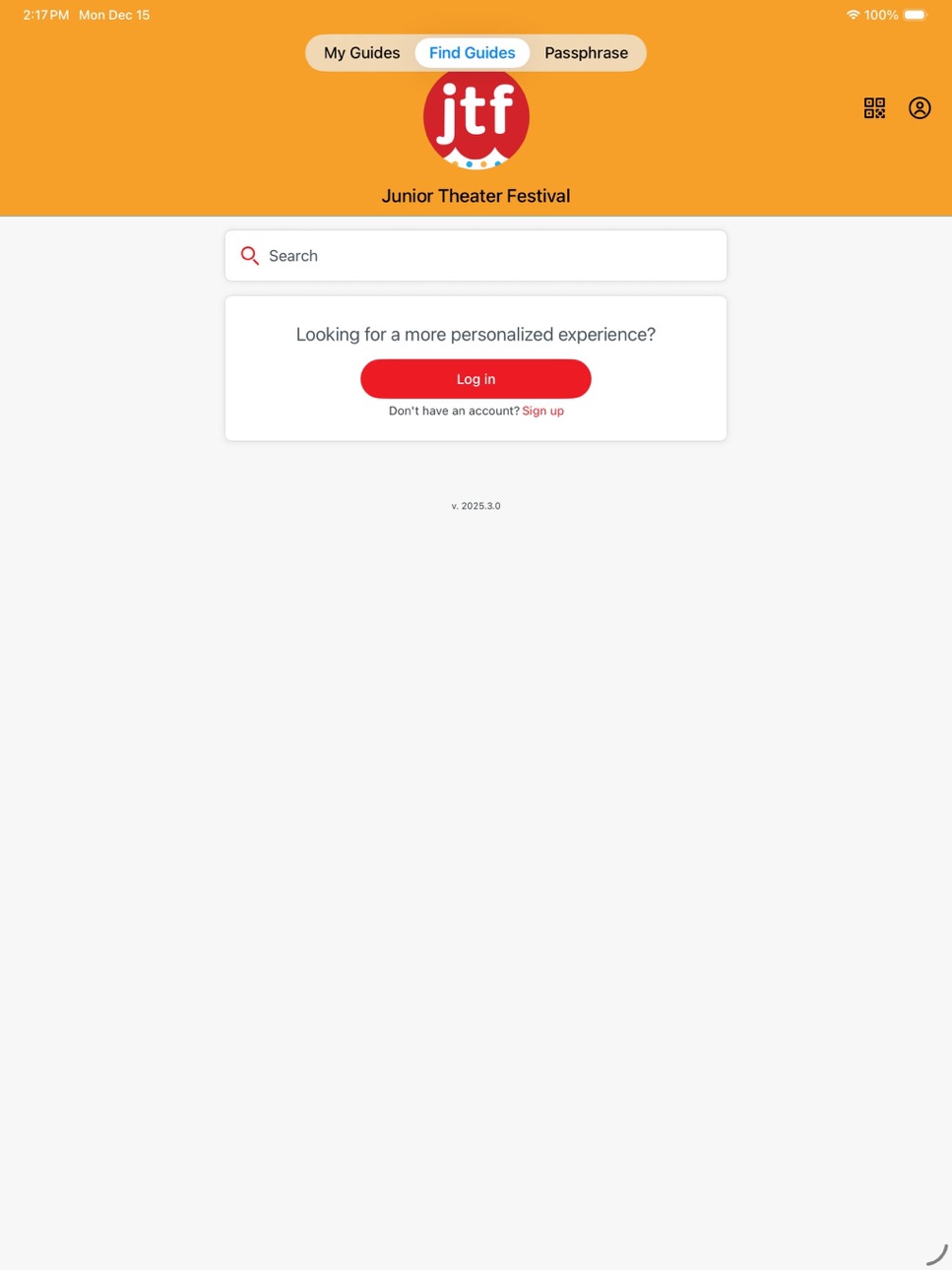 iPad screenshot