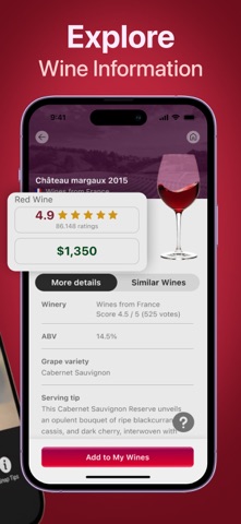 Wine Scanner: Cellar Tracker Screenshot 2 of 5
