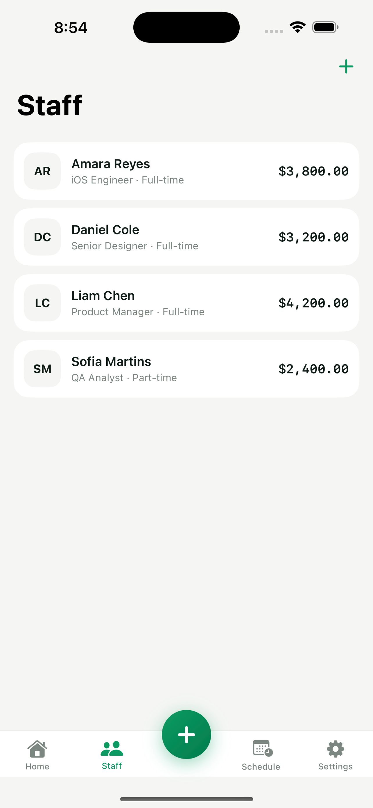 Salara - Payslip Paystub Maker screenshot 5