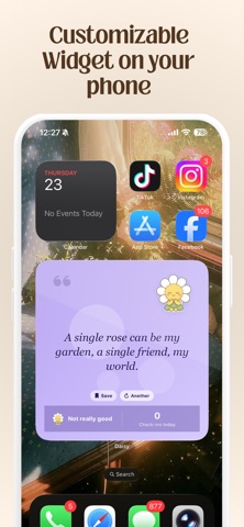 Daisy: Mood & Affirmations iPhone screenshot