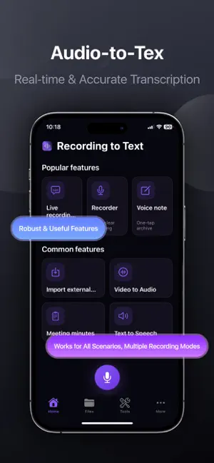 Recording.：Voice Record&Editor screenshot 2