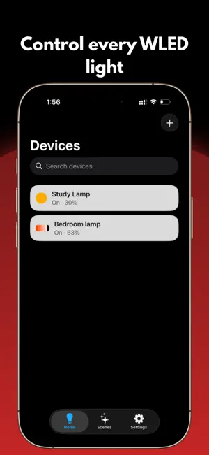 Modern WLED screenshot 1