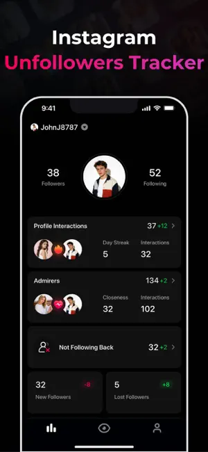 Followers+ Unfollowers Tracker screenshot 1