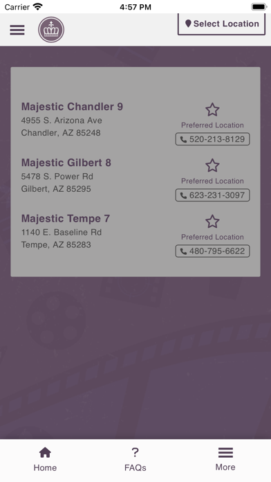 Majestic PHX Cinema Grill Screenshot