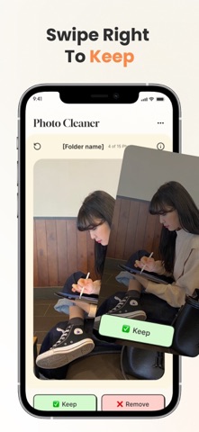 Photo Swipe Delete & AI Clean screenshot