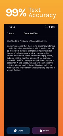 Text Scanner: Image To Text AI iPhone screenshot