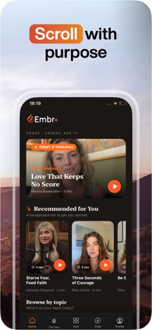 Embr+: Bible Study & Prayer AI Screenshot 2 of 5
