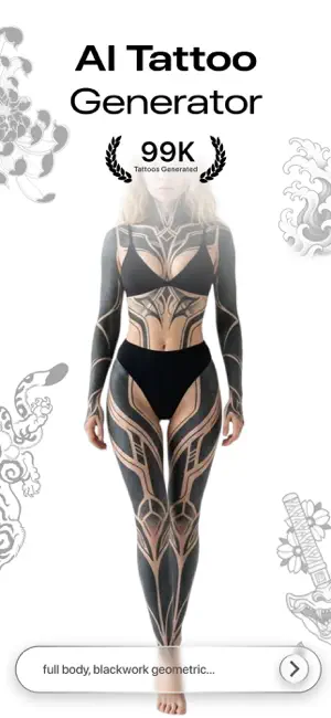 INKD: AI Tattoo Generator screenshot 1