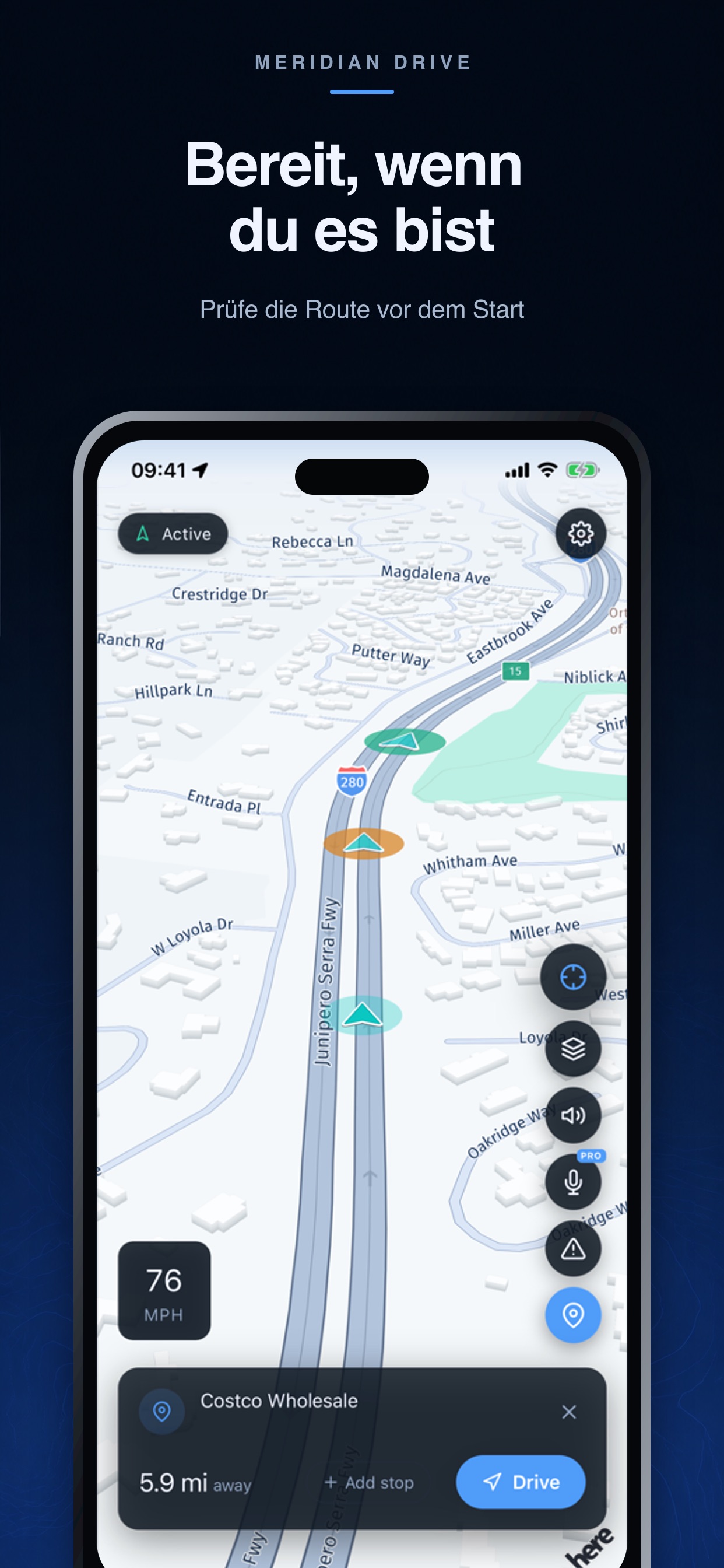 Screenshot 5 of Meridian Drive: Konvoi-Navi