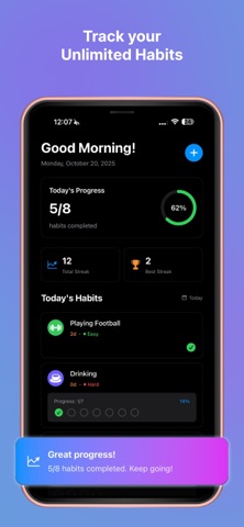 HabitFlow – Habit Builder screenshot