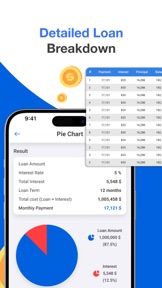 EMI Loan & Mortgage Calculator screenshot