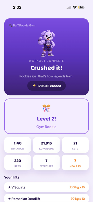 Buff Pookie Gym Screenshot 5 of 9