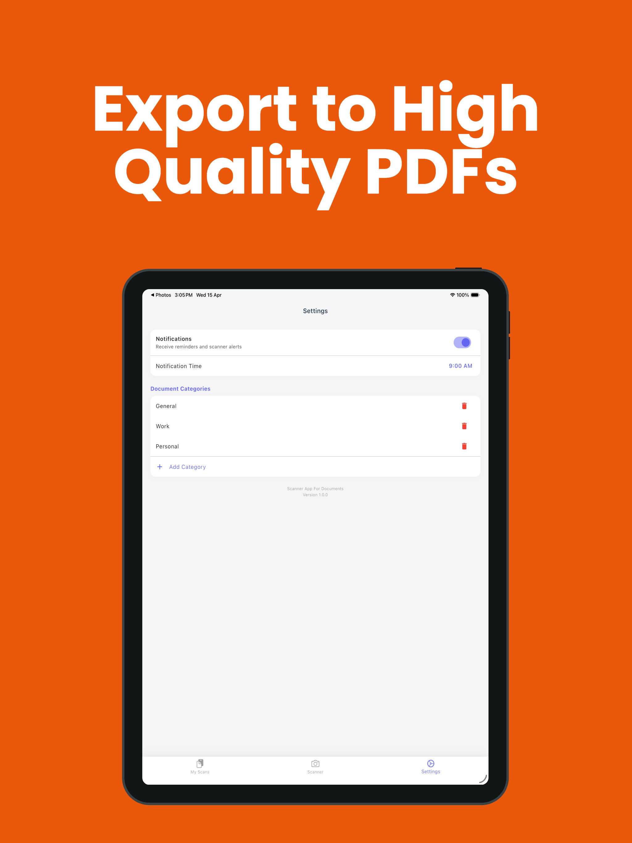 SC - Scanner app for documents screenshot 10