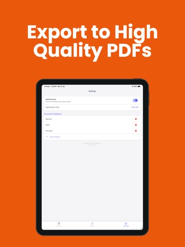 SC - Scanner app for documents iPad screenshot